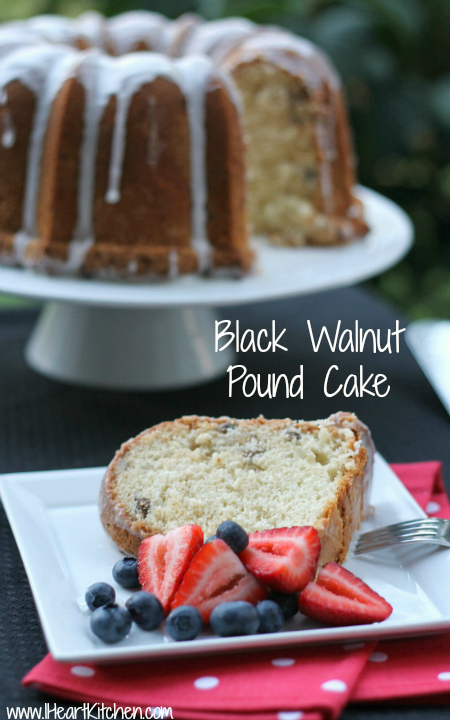 Black Walnut Pound Cake