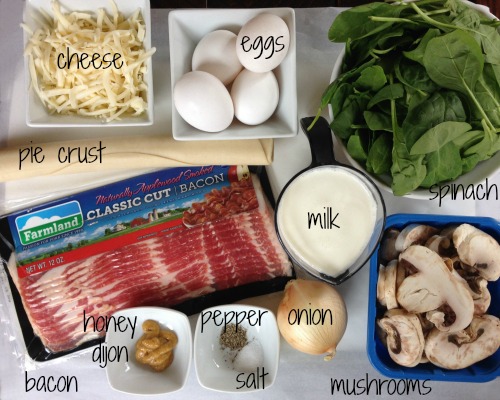 quiche ingredients